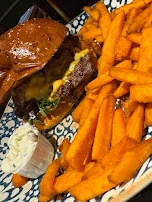 Western Burger Mit Extra Sliced Onions